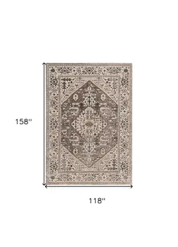 10' X 13' Gray Area Rug