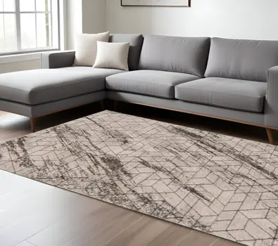 7' X 10' Ivory Area Rug