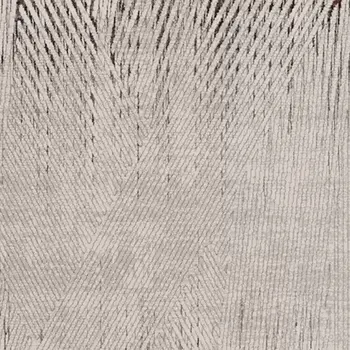 6' X 9' Gray and Ivory Area Rug