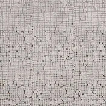 8' X 11' Charcoal and Ivory Abstract Area Rug