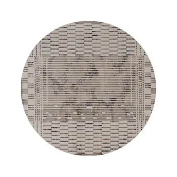 8' Natural Round Area Rug