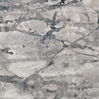 10' X 13' Gray Abstract Area Rug