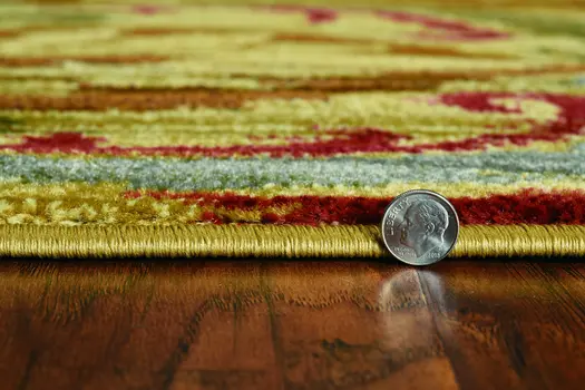 8' X 10' Multicoloured Floral Area Rug