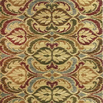 8' X 10' Multicoloured Floral Area Rug