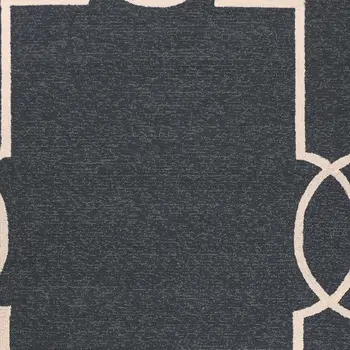 2' X 3' Gray And Ivory Handmade Indoor Outdoor Area Rug