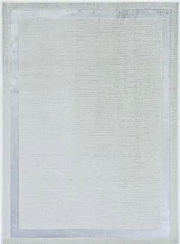 3' X 5' Gray and Ivory Area Rug