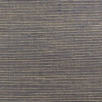 5' X 7' Blue Wool Hand Woven Area Rug