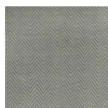 8' X 11' Gray Chevron Hand Woven Area Rug
