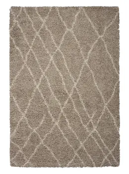 3' X 5' Light Brown Area Rug