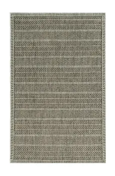 5' X 8' Brown Southwestern Indoor Outdoor Area Rug