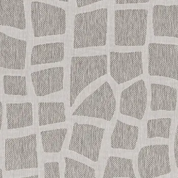 8' X 11' Ivory And Gold Abstract Area Rug
