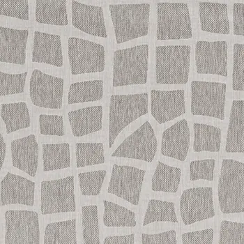 8' X 11' Ivory And Gold Abstract Area Rug