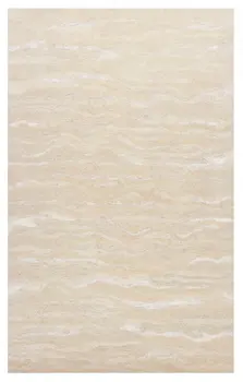 3' X 5' Ivory Hand Tufted Abstract Indoor Area Rug