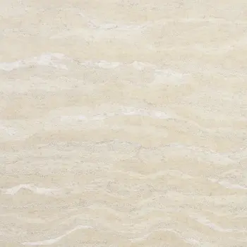 5' X 7' Ivory And Tan Abstract Hand Tufted Area Rug