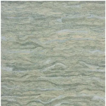 8' X 10' Blue Green And Beige Abstract Hand Tufted Area Rug