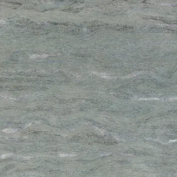 5' X 7' Slate Gray And Ivory Abstract Hand Tufted Area Rug