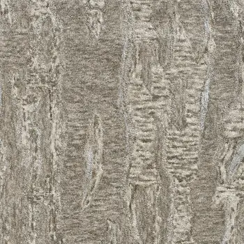 5' X 7' Sand And Gray Abstract Hand Tufted Area Rug