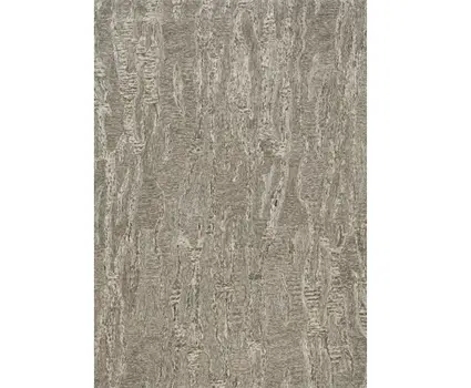 9' X 12' Sand Wool Abstract Hand Tufted Area Rug