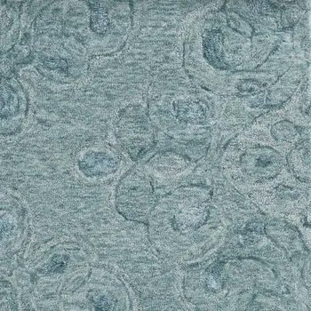 5' X 7' Seafoam Wool Hand Tufted Area Rug