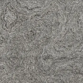 5' X 7' Gray And Dark Gray Abstract Hand Tufted Area Rug
