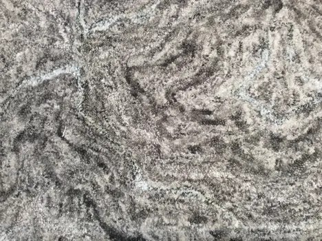 8' X 10' Gray Wool Abstract Hand Tufted Area Rug