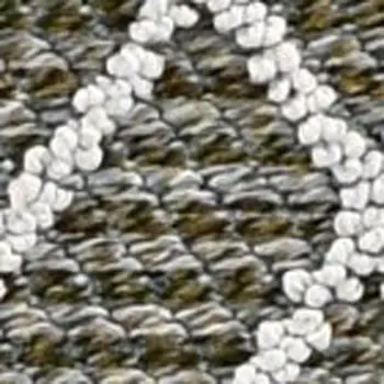10' X 13' Gray Geometric Indoor Outdoor Area Rug