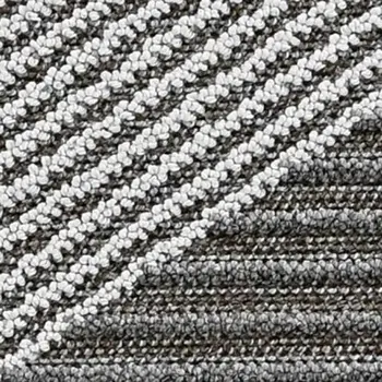 7' X 9' Gray Geometric Indoor Outdoor Area Rug