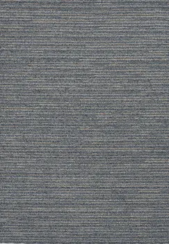 7' X 9' Denim Blue Abstract Indoor Outdoor Area Rug