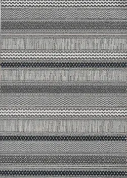 5' X 8' Taupe Geometric Area Rug