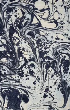 8' X 10' Multicoloured Shag Area Rug