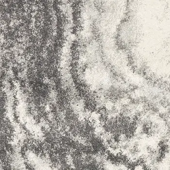 3' X 5' Gray And Ivory Abstract Area Rug