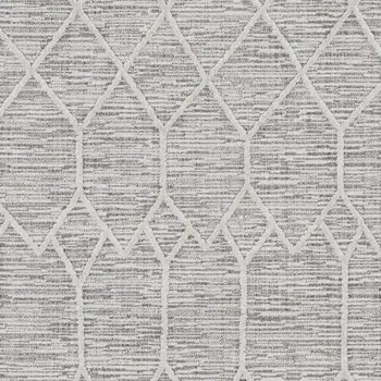 3' X 5' Ivory Geometric Area Rug