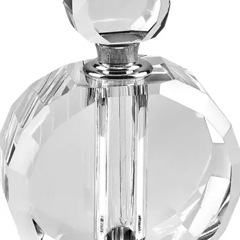 5" Clear Crystal Decorative Perfume Bottle