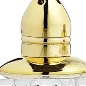 Handcrafted Optical Crystal And Gold Square Size Salt And Pepper Shakers