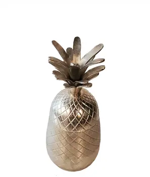 Pineapple Storage Aluminium Decor