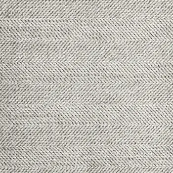 38" Light Gray and Brown Linen Arm Chair