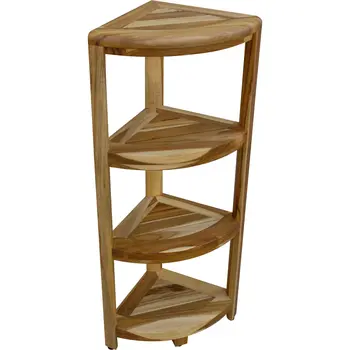 12" Natural Solid Wood Freestanding Bathroom Vanity