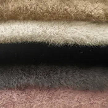 3' X 5' Faux Fur Hand Knotted Area Rug