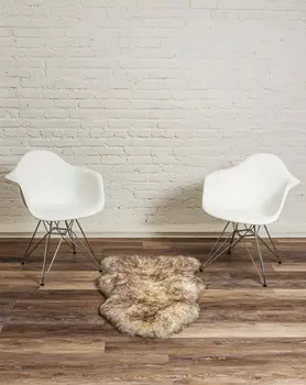 2' X 3' Cream Shag Area Rug