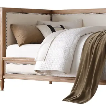 Cream Bed Frame