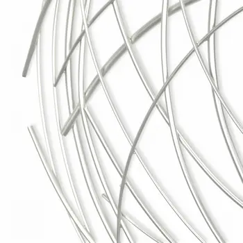 26" X 26" Silver Metal Circle