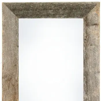 8.5" x 11" Gray Solid Wood Tabletop Picture Frame
