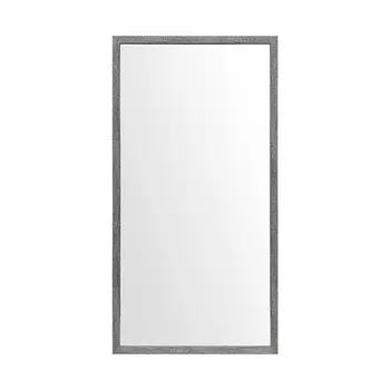 Rectangle Grey Accent Mirror With Driftwood Quality Frame