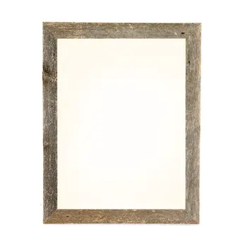 24" x 30" Gray Solid Wood Hanging Picture Frame