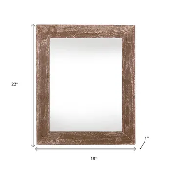 16" x 20" Espresso Solid Wood Hanging Picture Frame