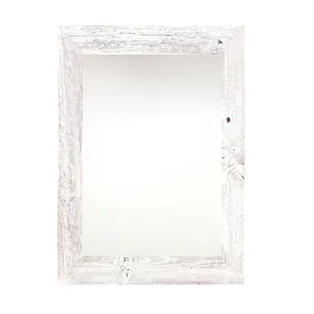 11" x 17" White Solid Wood Hanging Picture Frame