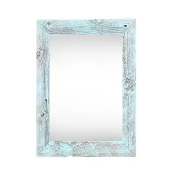 11" x 17" Blue Solid Wood Hanging Picture Frame