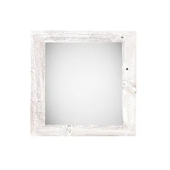 12" x 12" White Solid Wood Tabletop Picture Frame