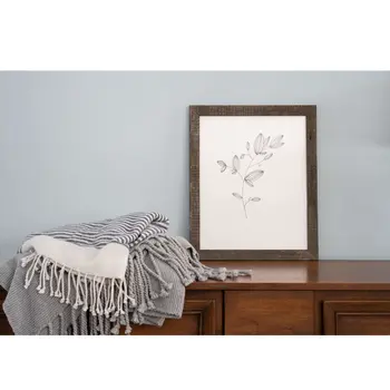 11X17 Rustic Espresso Picture Frame