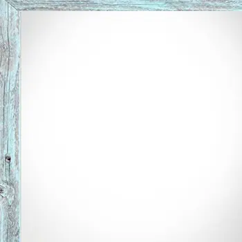 8" x 8" Blue Solid Wood Tabletop Picture Frame